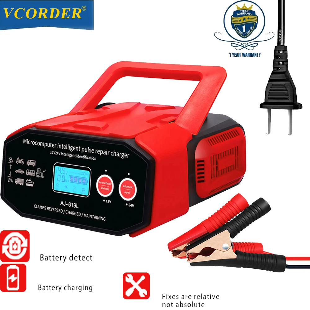 12V30ACarBatteryCharger400WHighPowerBatteryCharger24V15A