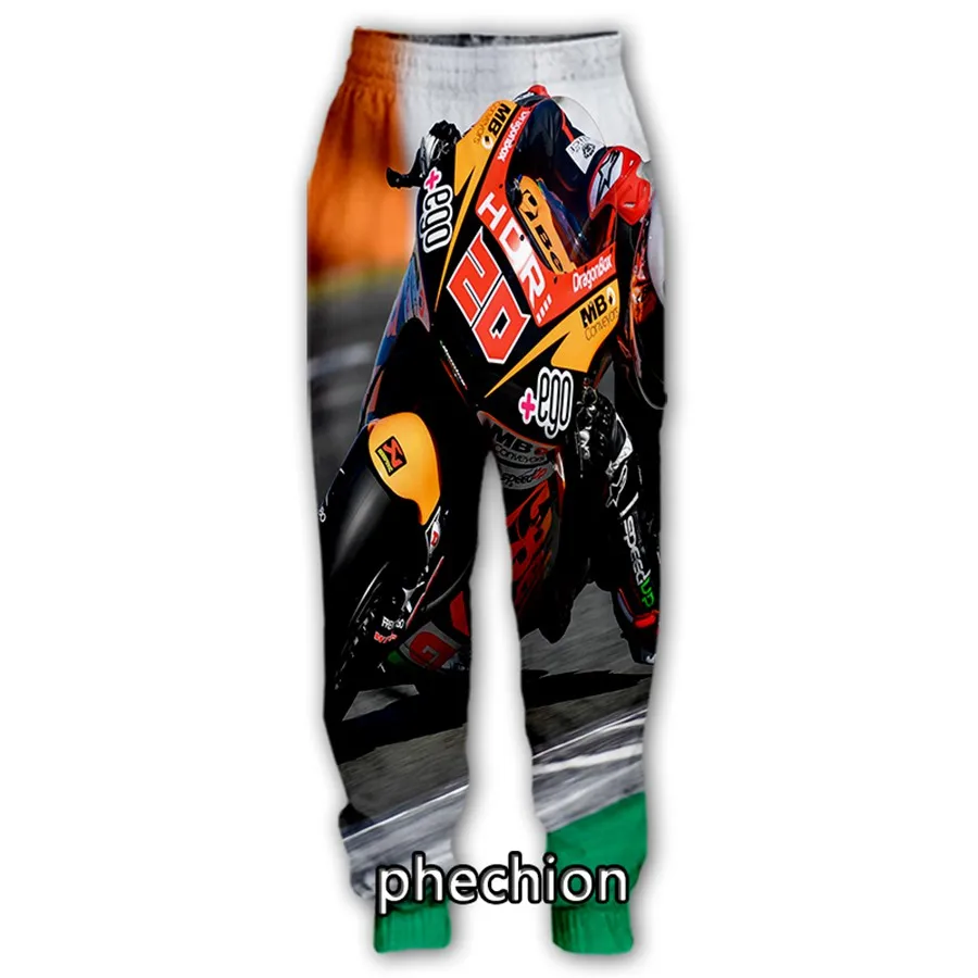 

phechion Men/Women 3D Printed Quartararo 20 Casual Streetwear Men Loose Sporting Long Trousers K208