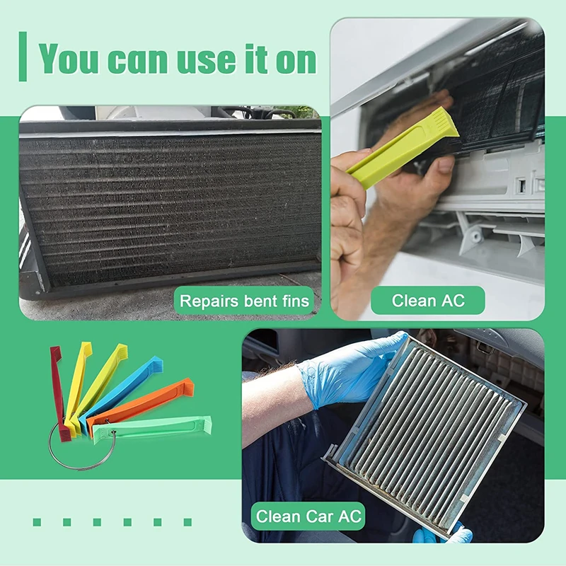 Universal Car A/C Radiator Condenser Air Conditioner Fin Repair