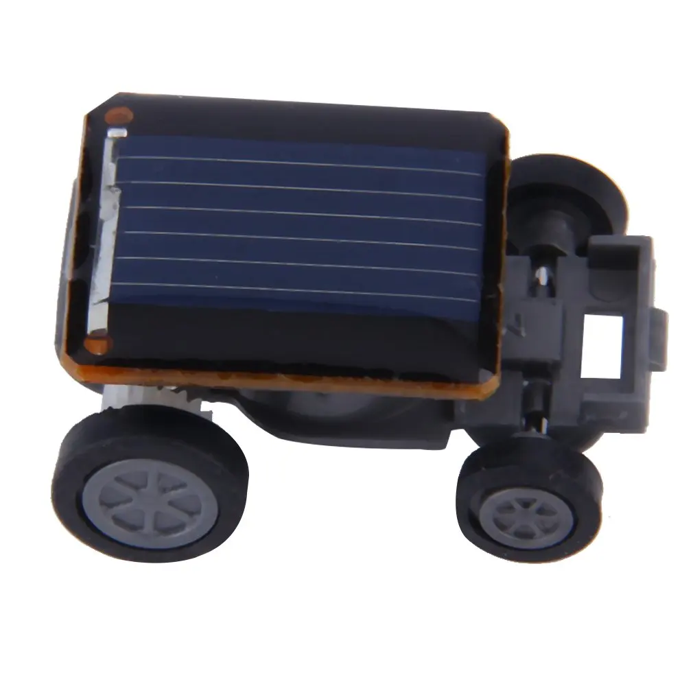 Mini Original Solar Energy Powered Racing Car Vehicle Saving Power