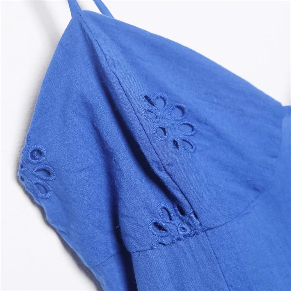 Spring New Women's Fashion and Elegance Slim Fit Versatile Layered Decorative Short Strap Dress