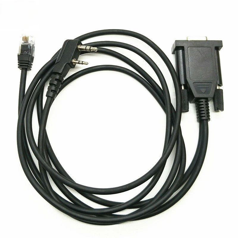 2in1 Com Port Programming Cable For Kenwood KPG 4 KPG4 KPG 22 KPG22 2in1 Com Port Programming Cable For Kenwood KPG 4 KPG4 KPG 22 KPG22