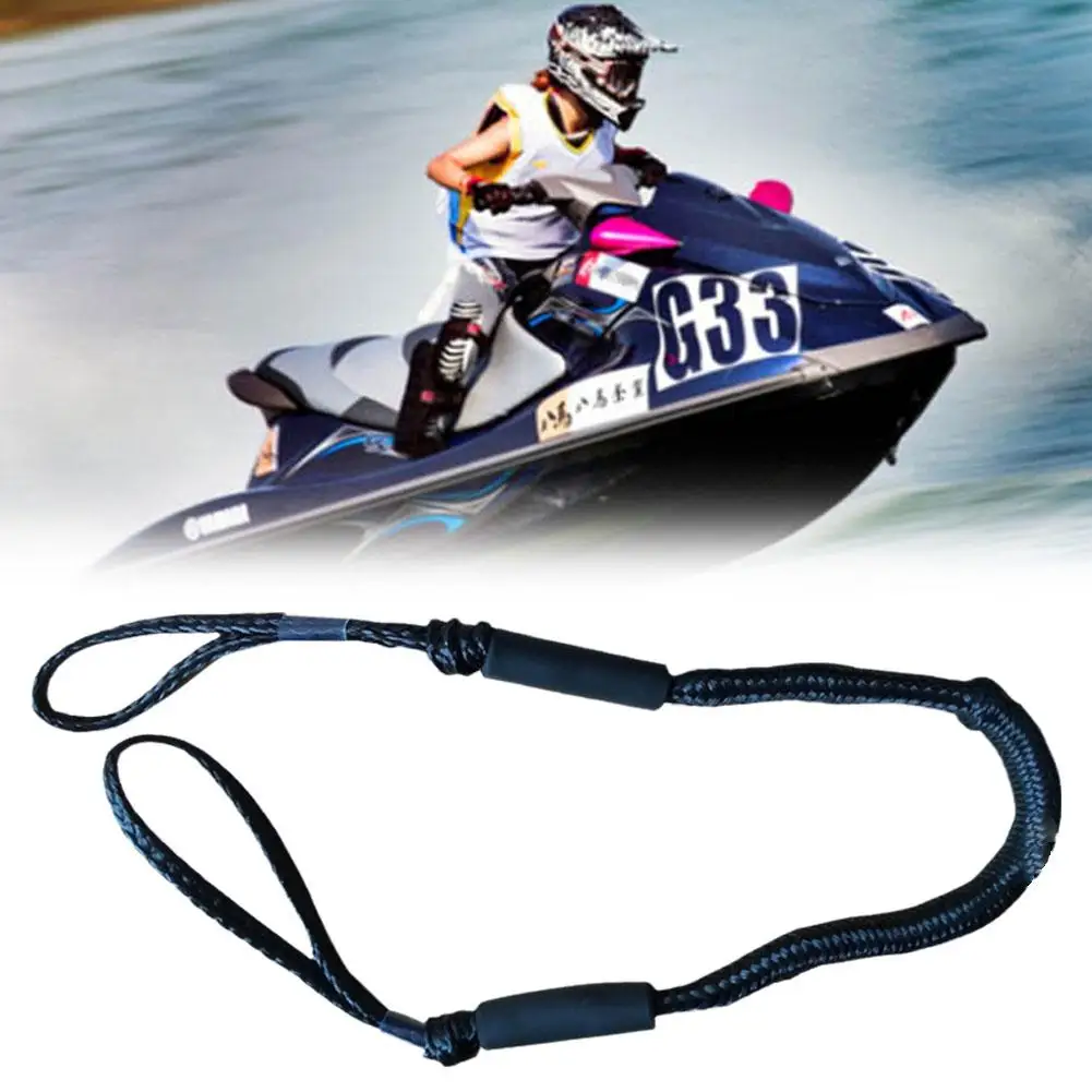 

1 Pcs Wharf Rope For Motorboat Mooring Docking Rope 4FT Elastic Ship Rope Motorboat Kayak Yacht Rope Mooring Docking Rope Q2U1