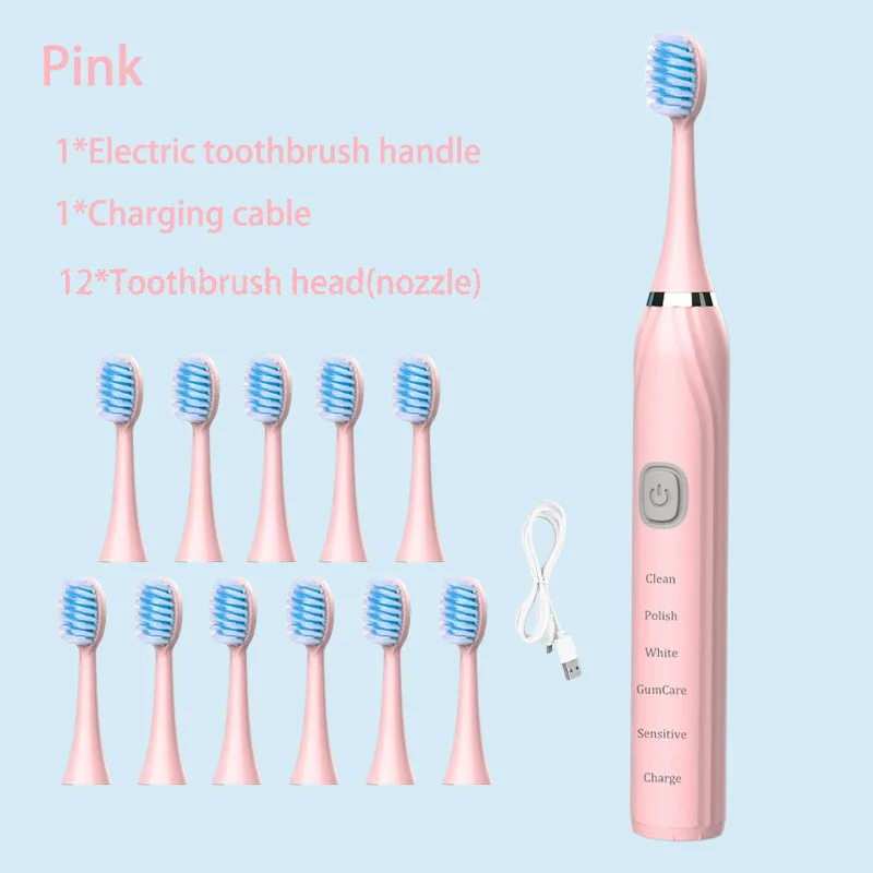 Pink 12 Head