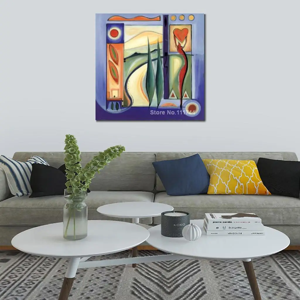 Art For A House Fun In The Sun Valfred Gockel Artwork Hand Painted High