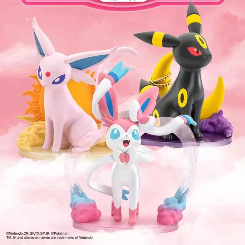 

Pokémon Ibuki Family Hand Puppet Fairy Moon Elf Pokémon Doll Action Figure Anime Doll Model Toy Series Doll Gift