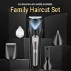 WAIKIL Professional Men's Electric Hair Clipper Set Hair Trimmer Five in One Beauty tools USB Charging Cordless Digital Shaver 2