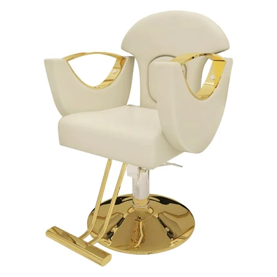 Wholesale White Hairdressing Chair High Quality Salon Furniture