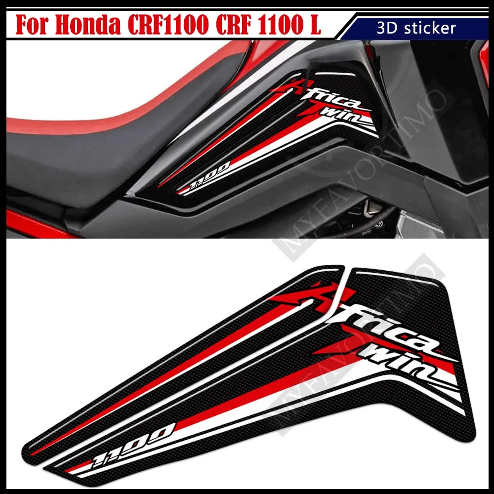for honda passport 2019 2020 2021 2022 2023 center console organizer tray dividers including sport ex l touring elite For Honda AFRICA TWIN CRF1100 CRF 1100 L ADVENTURE SPORT Stickers Decal Kit Tank Pad AfricaTwin Protector 2019- 2021 Motorcycle