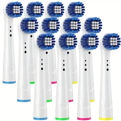 Pack of 4/12/16 Premium Replacement Toothbrush Heads for Electric Toothbrushes (Accurate 12pcs)