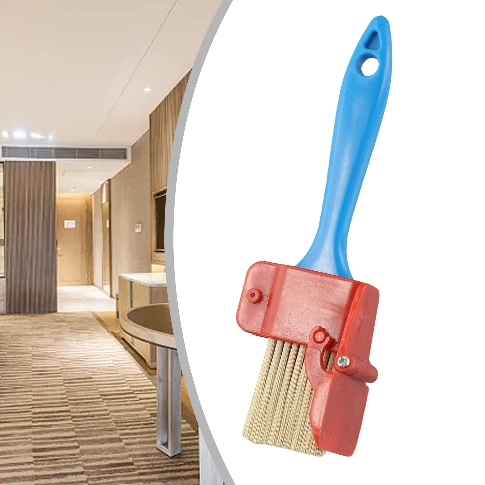 

Furniture Paint Edger Brush Bracket Brand New High Quality Lightweight Plastic Wooden Universal Brand New