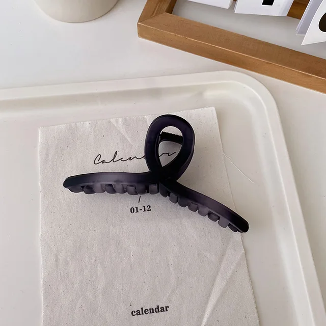 Vintage Cross Hair Clip Large Barrette Crab Hair Claws Bath Clip Ponytail Clip for Women Girls Claw Clip Hair Accessories B2