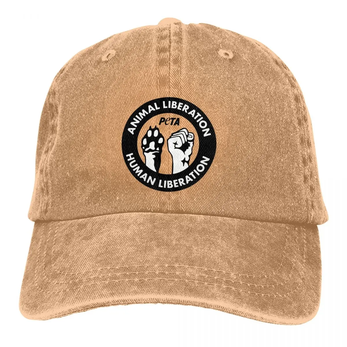 

Pure Color Dad Hats Animal Human Liberation Women's Hat Sun Visor Baseball Caps Animal Peaked Cap