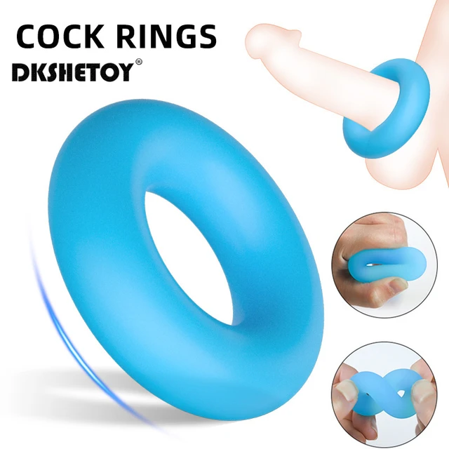 4 Sizes Silicone Penis Ring Delay Ejaculation Sex Toys for Men Erection  Flesh Cock Ring Dick Cockring Intimate Goods Sex Shop - AliExpress