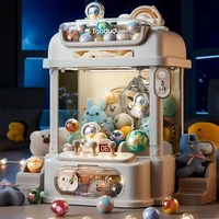 DIY Doll Machine Kids Coin Operated Play Game Remote Control Counting Mini Claw Catch Toy Crane Machines Music Doll Kid Toy Gift 1