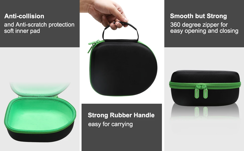 Ltgem Hardcase für Xbox Headset-Abdeckung mit Reisetasche – Detail 1