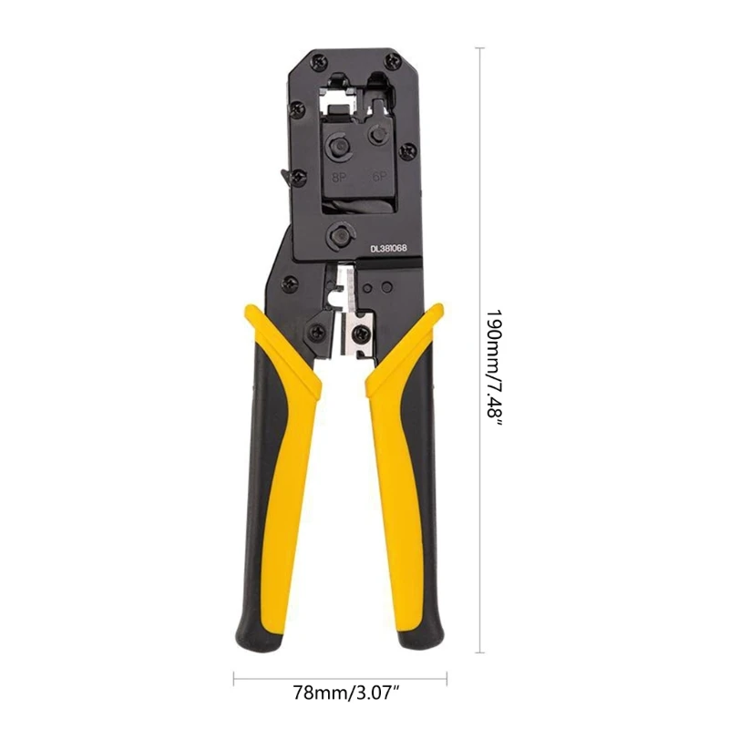RJ45 압착 도구 이더넷 압착 도구 RJ45 크림퍼 와이어 스트리퍼 RJ45 드롭 선박