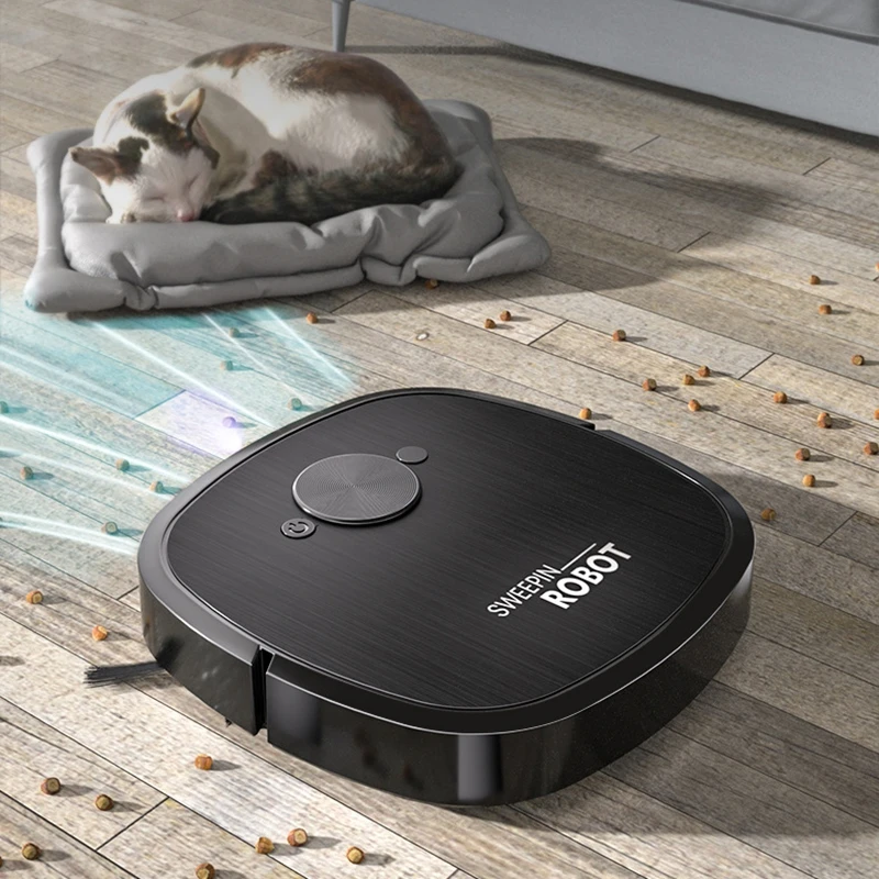 Lenovo Smart Robot Vacuum Cleaner 4 in 1 Automatic Sweeping Mopping Vacuuming Sterilizing USB Charging Robot for Home 5