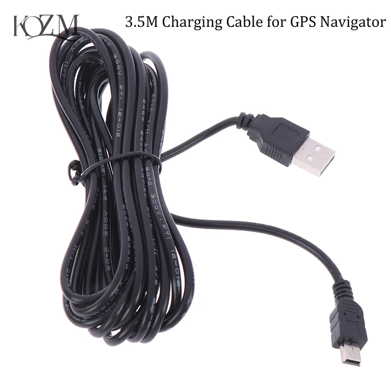 

5-контактный зарядный кабель USB Type-A для GPS-навигатора, 1 шт., 3,5 м
