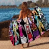 M-Monster Cartoon High Towel Microfiber Beach Towel Absorbent Quick dry Soft Yoga Swimming Resort Mountain Climbing Towel 2
