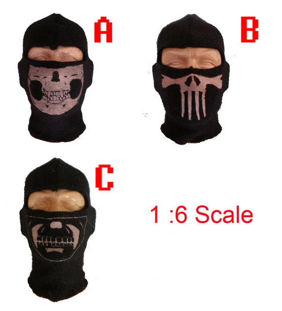 Meia Face Motocicleta Balaclava, Jogo Cosplay Máscara, Call of Duty,  Fantasma do Dia das Bruxas, Crânio, Ciclismo, MW2, bacalhau - AliExpress