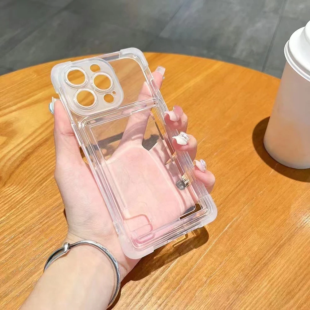 Silicone Card Slot Holder Case - Slim and Secure Card Storage Cover