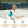 Moojay TD1 Badminton Racket Power Trainer with Magnetic Resistance Swing Trainer, Sound Feedback for Correct Technique PP Handle 3