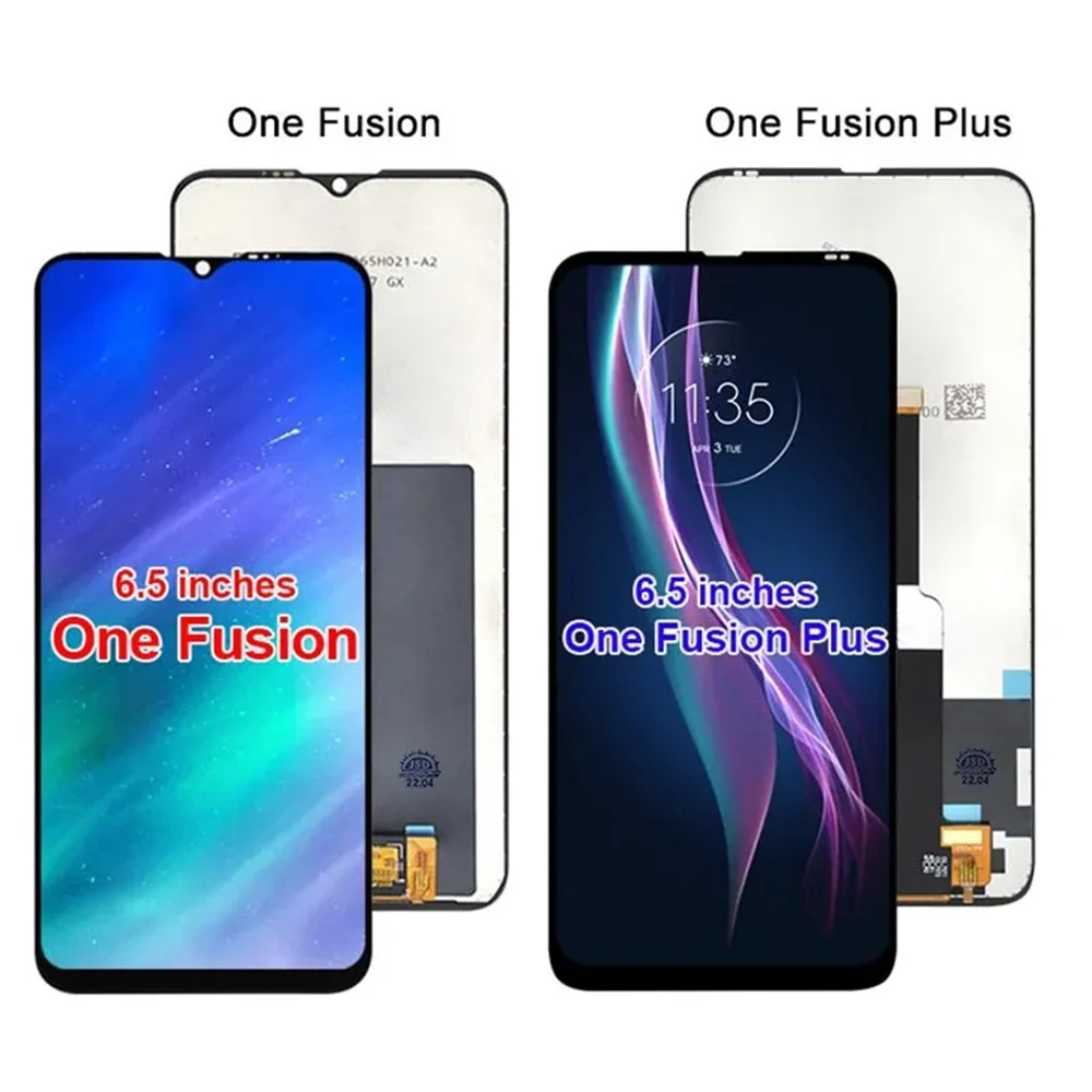 

For Motorola Moto One Fusion XT2073-2 Fusoin+ Plus LCD Touch Digitizer Screen Full Assembly Without Frame Replacement