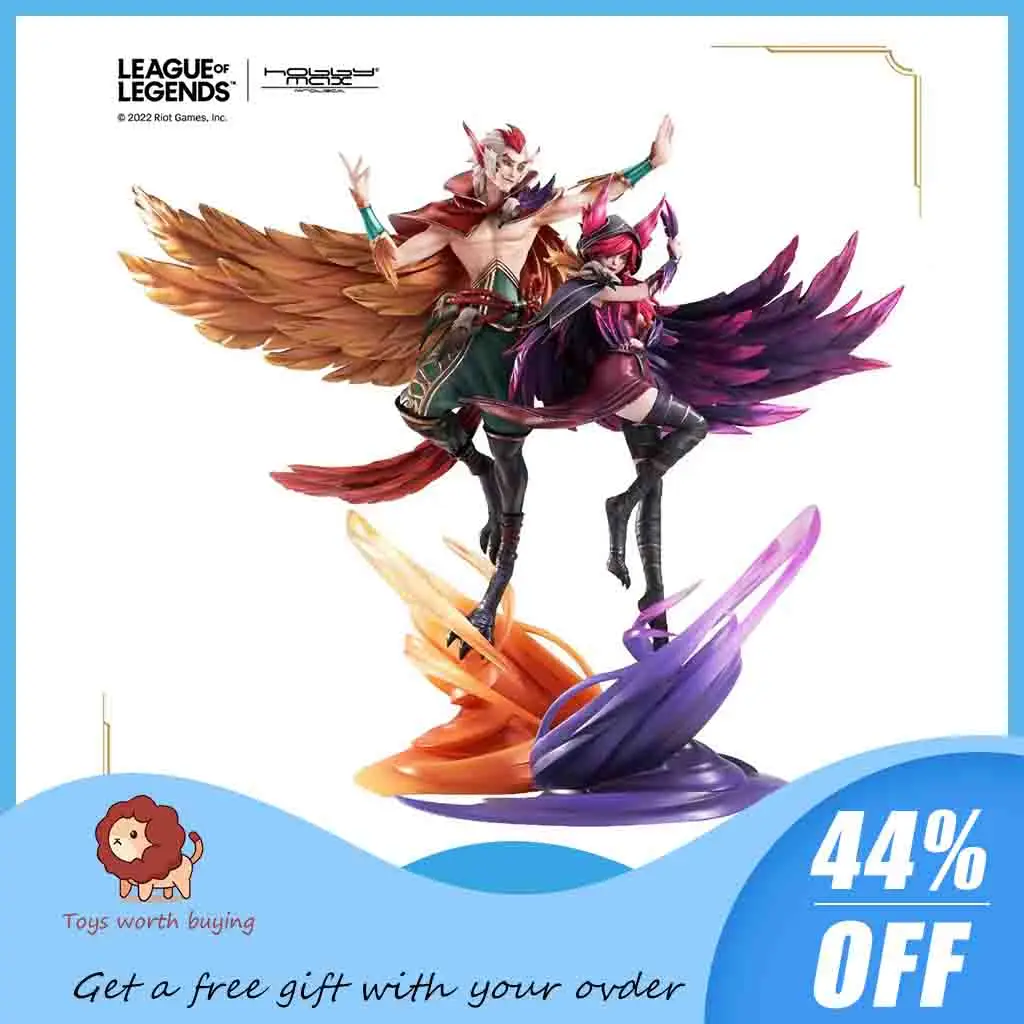 

Фигурка героя игры League of Legends Hobbymax, Оригинальная фигурка героя из аниме Rebel xaya and Charmer Rakan