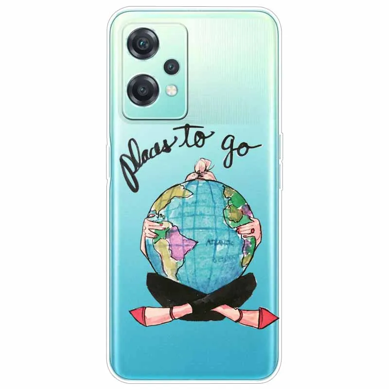Clear TPU Soft Fashion Transparent Silicone Phone Case Cover