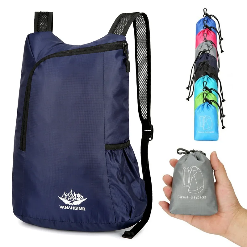 

Collapsible Waterproof Travel Bag Outdoor Ultralight Backpack