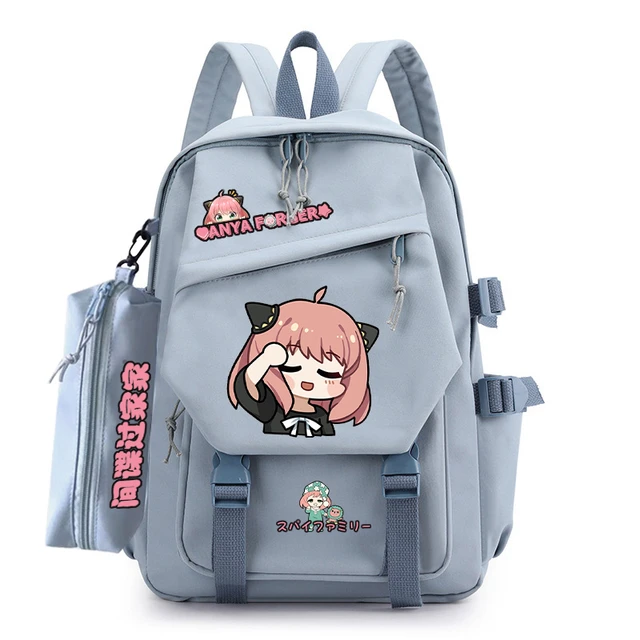 Cheap Canvas Backpack Bag Anime School Bag for Teenager Boys Girls Anime  Manga Large Capacity Women Men Travel Backpacks | Joom