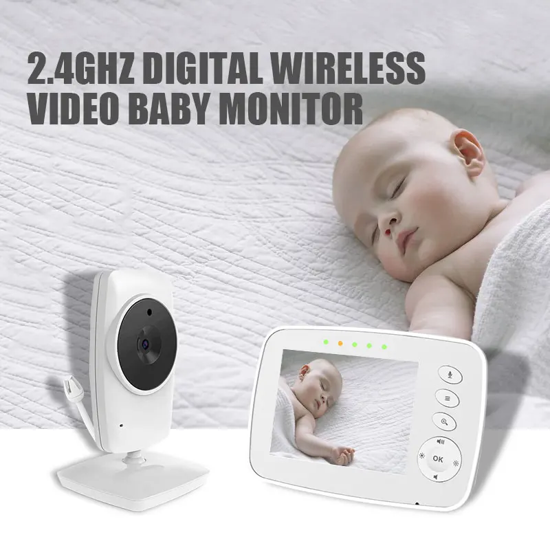 3.2 Inch Wireless Baby Monitor Video With Camera Tft Lcd Portable Ir