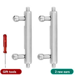 Enhanced Double Head Quick Release Stainless Steel Strap with Spring Bar Connecting Rod - 12mm (2pcs)