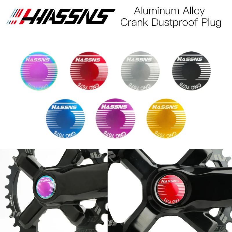 2 Bicycle Crankset Dust Caps Road Bike Parts cache poussière