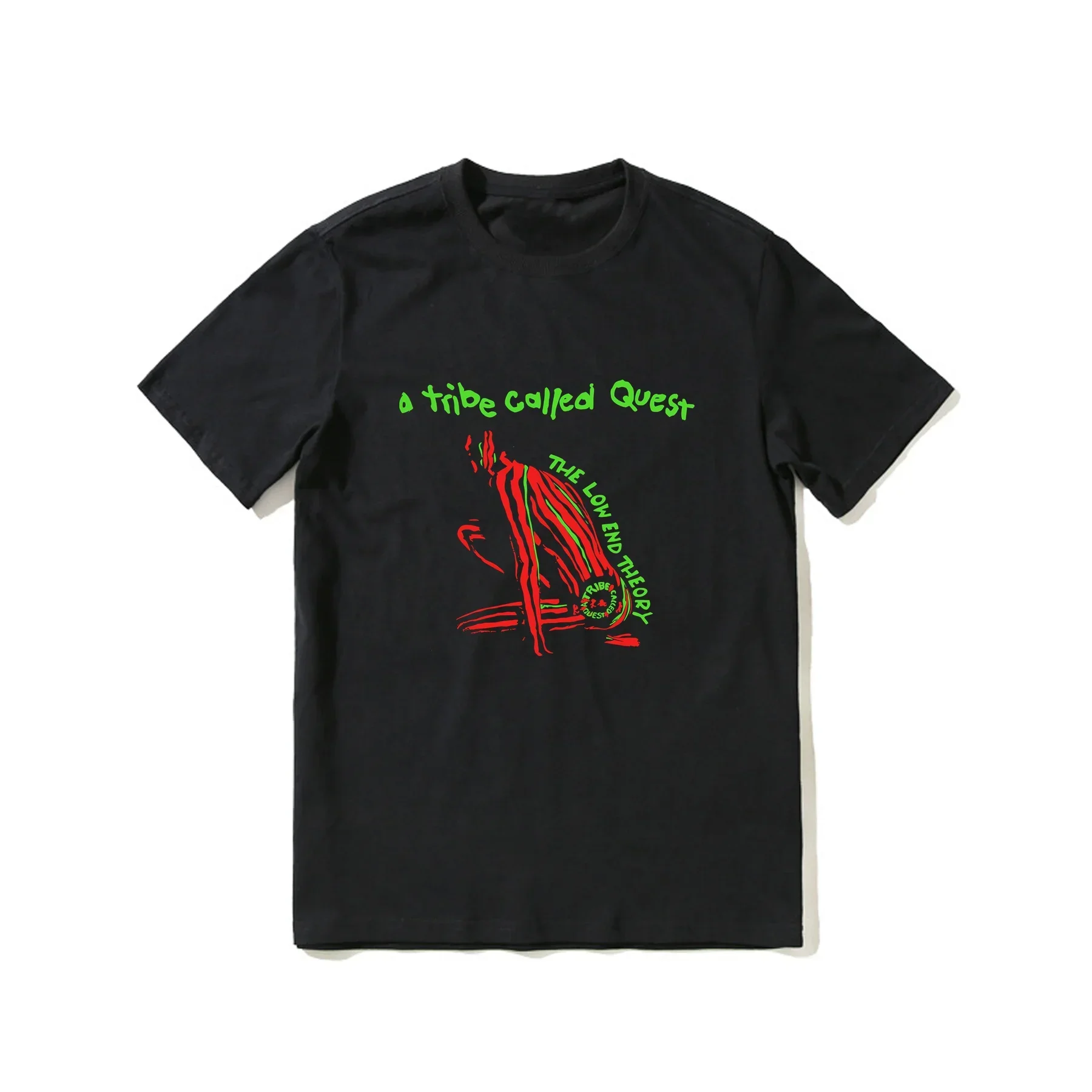 2023 Hot Sale Summer 100% Cotton A Tribe Called Quest The Low End Theory Black T Shirt Men Cool Tee Hip Hop Streetwear T-shirt