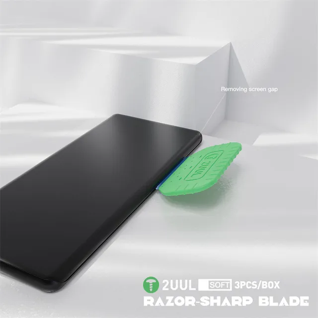 شفرات تنظيف وفك 2UUL Razor-Sharp الحادة (3 قطع) - موديلات DA95/DA96 3