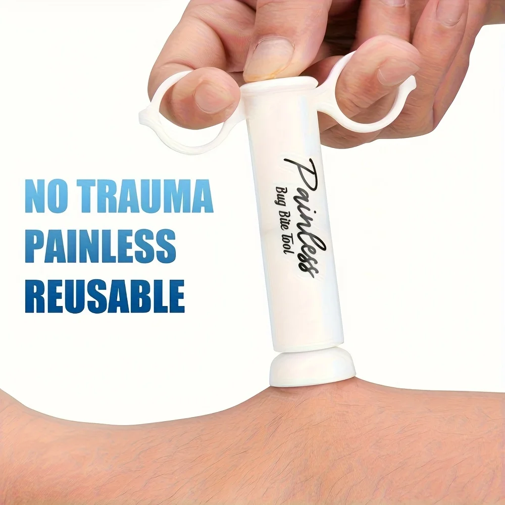 Emergency Venom Extractor Pump Kit Portable ABS-Silicone for Snake Bee Insect Bites Outdoor Survival First Aid  Rescue Design