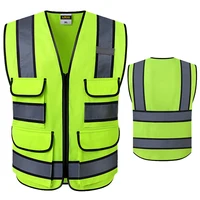 Hi Vis Multi-Pocket Safety Vest