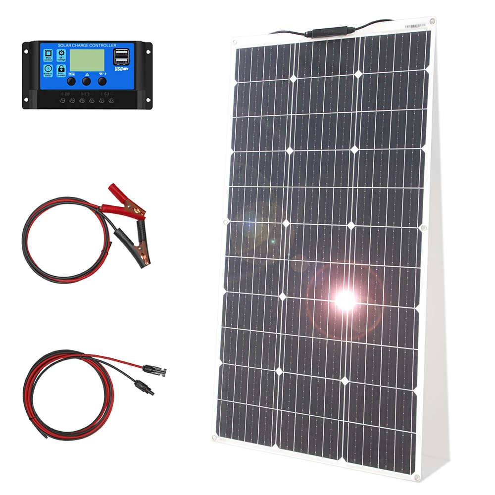 12V Flexible Solar Panel Kit 1