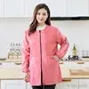 New Waterproof Work Clothes Pet Shop Uniforms Beauty Salon Long Sleeve Apron Barber Shop Anti Hair Smock Cooking Oil Proof Gown 3
