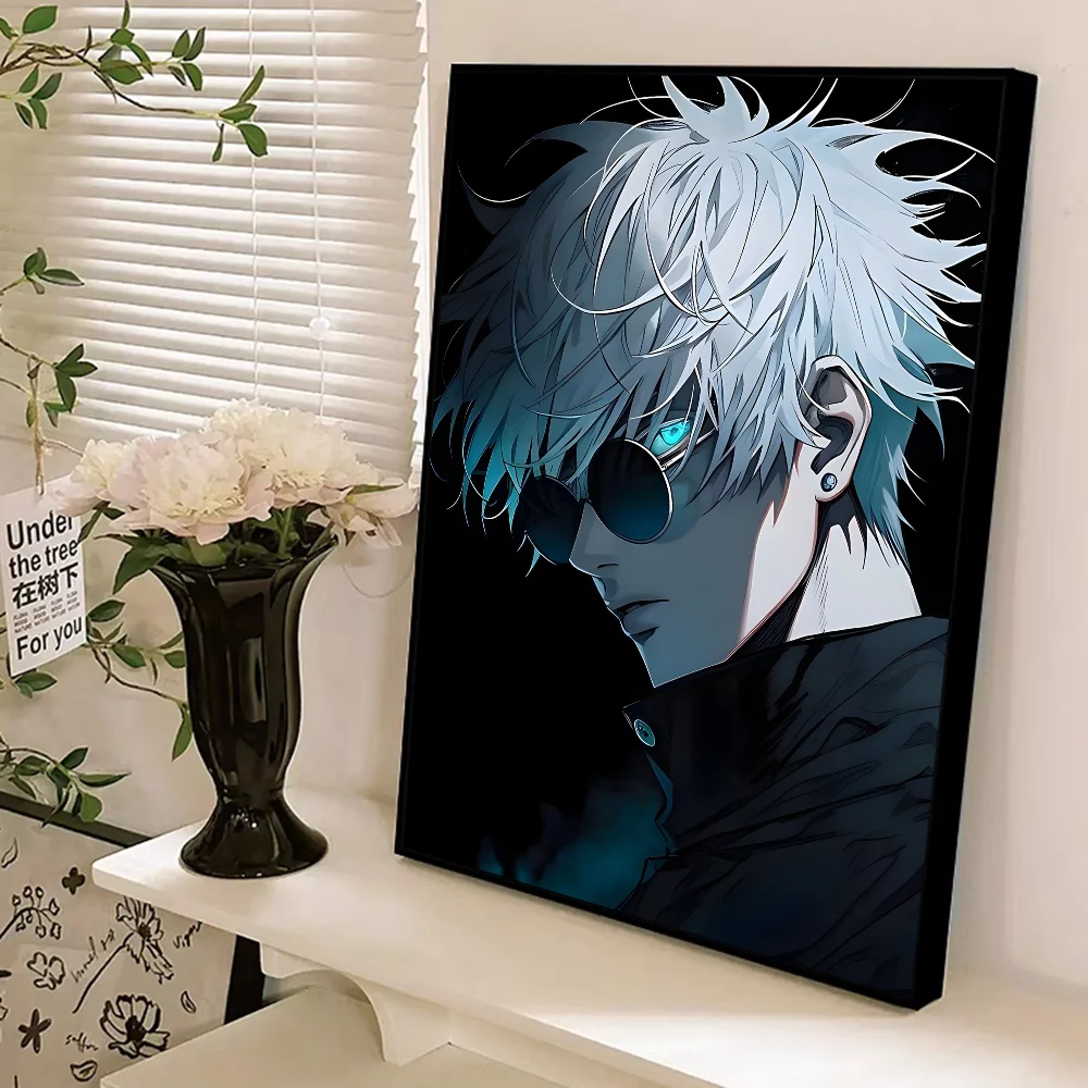 Satoru Gojo Jujutsu Kaisen Prints and Posters HD Quality Poster Wall Art Painting Study Home Decor