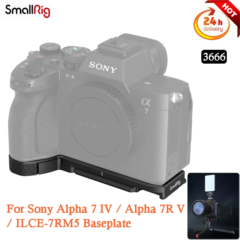 SmallRig Sony α7R V / α7 IV / α7S III用折りたたみ式L型