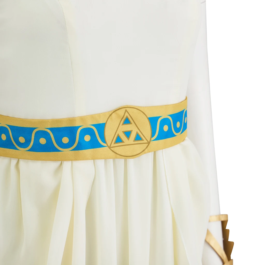 White Princess Party Dress Cosplay Costume for Women