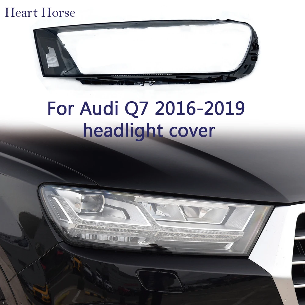 

Headlight cover For Audi Q7 2016-2019 Lampshade Cover Headlight Glass Cover Headlamp Lamp Plexigla Shell Lens Shell Plexiglass