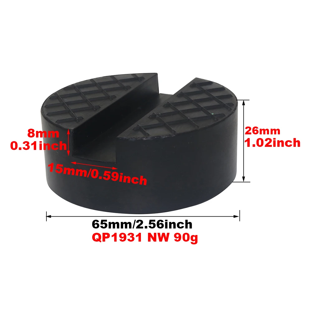 JHTOOL Jack Stand Rubber Pad Universal Adapters Stands Mat Frame Rail - View #8