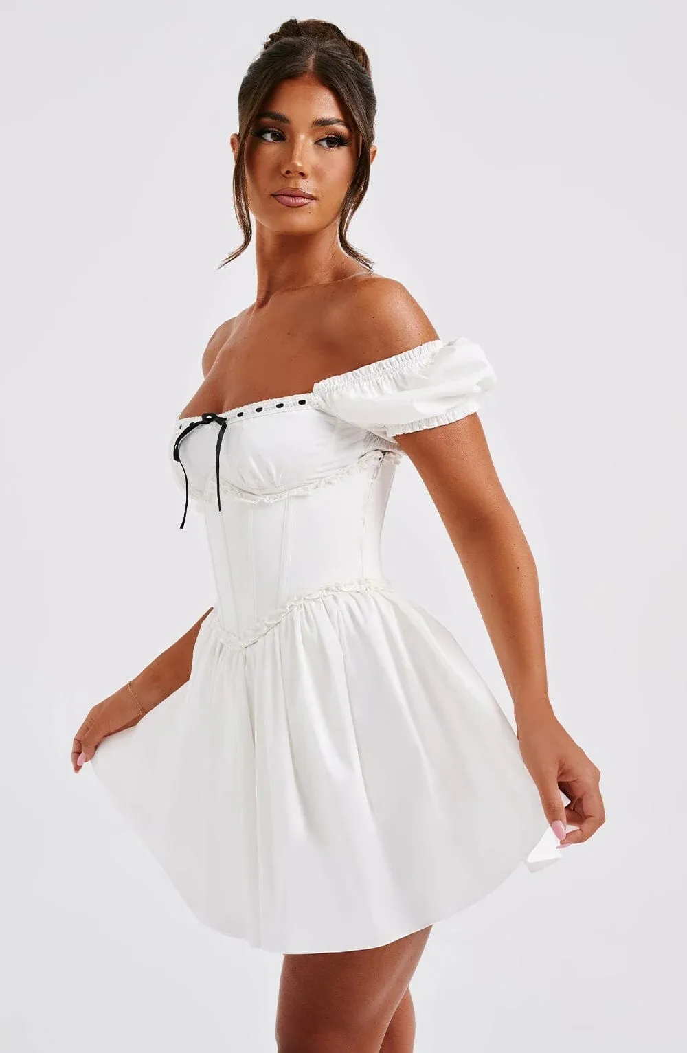 Elegant Sleeveless Tight Pleated Dress For Women Autumn New Sexy Backless Short Skirt Party Club Slim Evening Dress