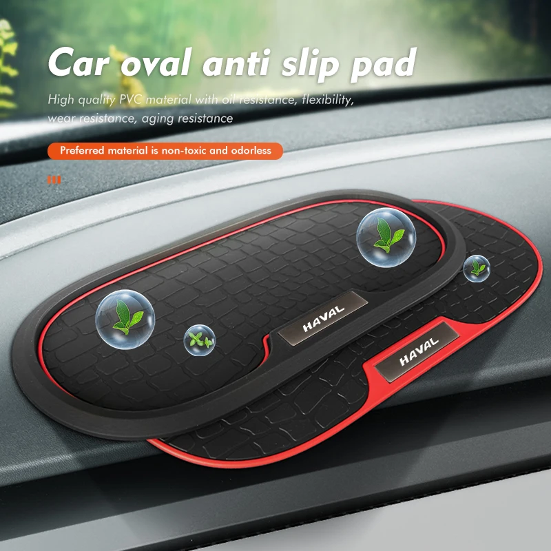 PVC Car Styling Anti-Slip Mat Silicone Dashboard Non-Slip Pad For Haval Jolion F7 H6 H1 H2 H3 H4 H5 H7 H8 H9 M4 M6 F5 F9 F7X