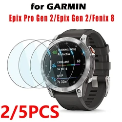 Premium Tempered Glass Smartwatch Screen Protector Film - Pack of 2/5 Pieces - 5PCS (Epix Pro Gen2 51mm)