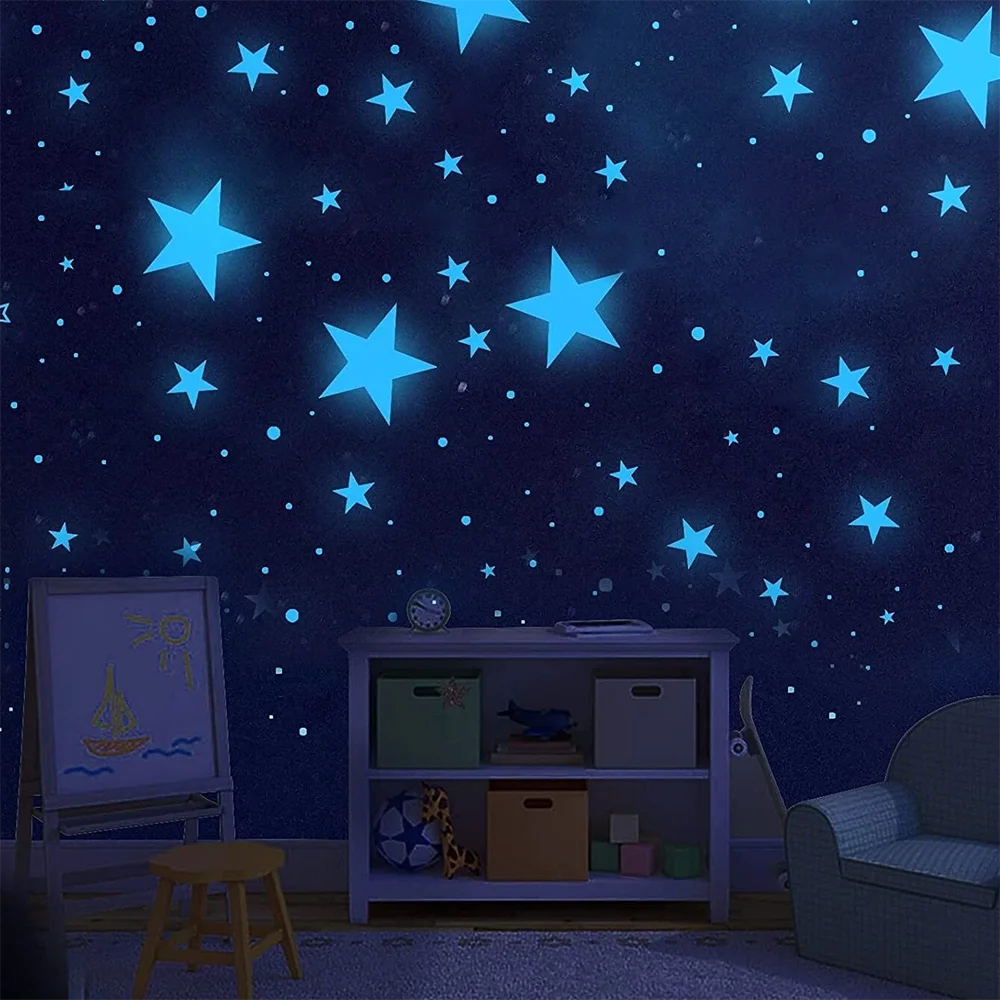 Glow Star Wall Stickers 2
